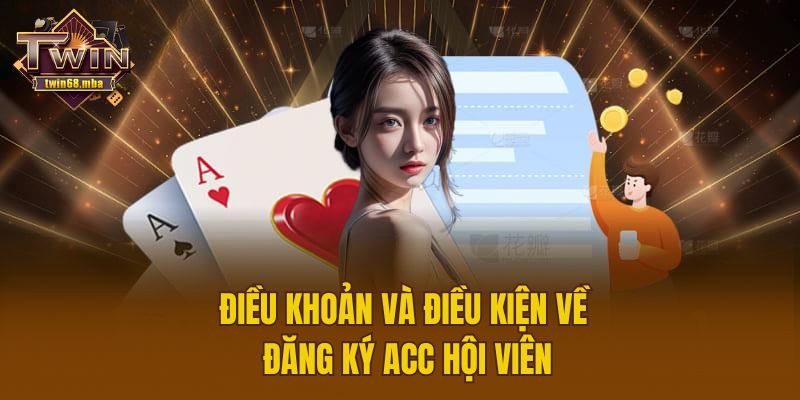 Điều khoản và điều kiện về đăng ký acc hội viên
